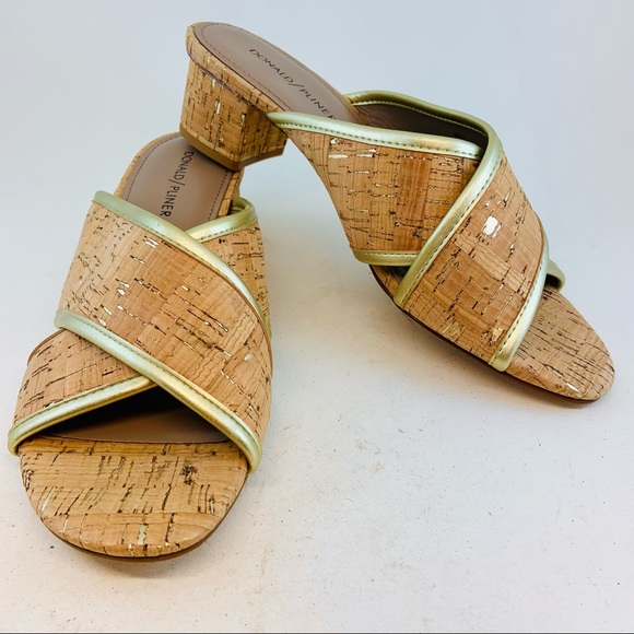 Donald J. Pliner Shoes - Donald J. Pliner Cork Mally Crisscross Sandals